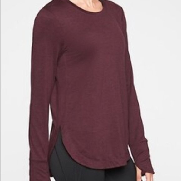 Athleta Tops - Athleta Untempo Auberge Long Sleeve Top *Like New* I Size Small